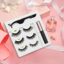 Load image into Gallery viewer, Magnetic Eyelashes Eyeliner Eyelash Curler Set5 Magnet Natural Long Magnetic False Eyelashes With Magnetic Eyeliner SEXYSHEEP
