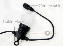Load image into Gallery viewer, Waterproof 23M 25 Globe LED Bulb String Lights Connectable for Outdoor Tree Wedding Christmas Holiday Decoration
