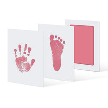 Load image into Gallery viewer, 6Colors Baby Care Non-Toxic Handprint Kit Imprint Footprint Imprint Baby Souvenirs Newborn Baby Cushion Ink Footprint Infant Toy

