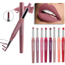 Load image into Gallery viewer, 20 Color Matte Lipstick Lip Liner 2 In 1 Brand Makeup Lipstick Matte Durable Waterproof Nude Red Lipstick Lips Make Up
