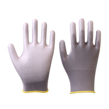 Load image into Gallery viewer, Hot Sale 6 Pairs GMG CE Certificated EN388 Red Polyester Black PU Work Safety Gloves Mechanic Working Gloves
