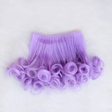 Load image into Gallery viewer, Msiredoll bjd wig Accessories  15*100CM 25*100CM doll hair for 1/3 1/4 1/6 1/12 Gradient Color Natural bjd wig diy Free shipping
