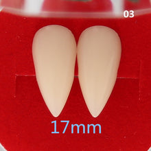 Load image into Gallery viewer, 1 Pair Halloween Vampire Fangs Cosplay Fangs Horrific Vampire Teeth For Knight Cosplay Ghost Devil Fake Fangs Props
