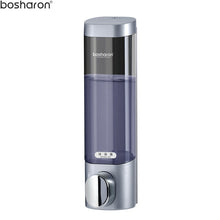Load image into Gallery viewer, Liquid Soap Dispenser Wall Mount 300ml Bathroom Accessories Plastic Detergent Shampoo Dispensers Double Hand Kitchen Soap Bottle
