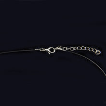 Load image into Gallery viewer, Poputton Female Transparent Fishing Line Necklace Silver Color Invisible Chain Women Rhinestone Choker Necklace Collier Femme
