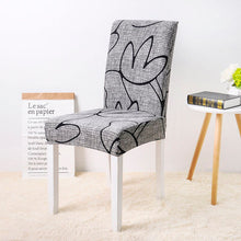 Load image into Gallery viewer, Floral Print Chair Cover Home Dining Elastic Chair Covers Multifunctional Spandex Elastic Cloth Universal Stretch 1 Piece
