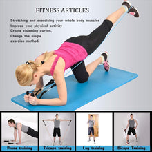 Load image into Gallery viewer, 11Pcs Resistance Bands Set Expander Yoga Exercise Fitness Rubber Tubes Band Stretch Training Home Gyms Workout Elastic Pull Rope
