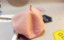 Load image into Gallery viewer, Autumn South Korea Children Baby Hat Beret British Painter Bud Of Pure Wool Cap Korean Tide Newborn Photography Props
