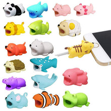 Load image into Gallery viewer, 1 pcs Animal Cable bites Protector for Iphone protege cable buddies cartoon Cable bites kabel diertjes Phone holder Accessory
