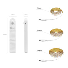 Load image into Gallery viewer, PIR Motion Sensor LED Lights For Kitchen LED Under Cabinet Light Bedside Stairs Wardrobe Night Security Lamp Battery Power Lamp
