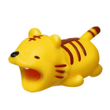 Load image into Gallery viewer, 1 pcs Animal Cable bites Protector for Iphone protege cable buddies cartoon Cable bites kabel diertjes Phone holder Accessory
