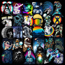Load image into Gallery viewer, 50 Pcs Outer Space Stickers for Laptop Car Motorcycle Skateboard Fridge Luggage Backpack Phone Bike Decal Cool Creative Stickers
