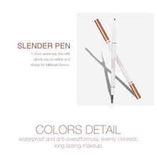 Load image into Gallery viewer, O.TWO.O Eyebrow Pencil Waterproof Natural Long Lasting Ultra Fine 1.5mm Eye Brow Tint Cosmetics Brown Color Brows Make Up
