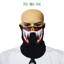 Load image into Gallery viewer, Fashion Wire LED Halloween Easter Rave Mask Luminous Costume Mask Party Easter Decor Gift
