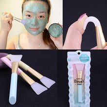 Load image into Gallery viewer, Multi-Function Soft Hair Wooden Handle Mask Brushes Foundation Brush Face Mud Mixing Brush Cosmetic Make up Brushes Tools
