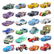 Load image into Gallery viewer, Disney Pixar Cars 3 Lightning McQueen Mater Jackson Storm Ramirez Diecast Metal Alloy Model Toy Car Gift For Christmas Gifts

