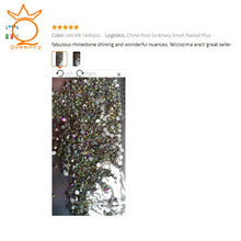 Load image into Gallery viewer, 1440pcs Glass 3D Rhinestones For Nail Art Design Gems Nail Decorations Crystal Strass AB Stones SS3-SS10
