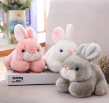 Load image into Gallery viewer, 15CM/20CM Kawaii Cute Pink Rabbit Animals Rabbits Stuffed Plush Toys For Baby Girls Birthday Gifts

