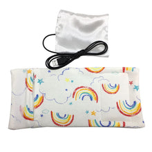 Load image into Gallery viewer, Travel Stroller USB Milk Water Warmer Insulated Bag Baby Nursing Bottle Heater 6 Colors

