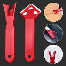 Load image into Gallery viewer, Hot Sale 2 Pieces / set Mini Handmade Tools Scraper Utility Practical Floor Cleaner Tile Cleaner Surface Glue Residual Shovel
