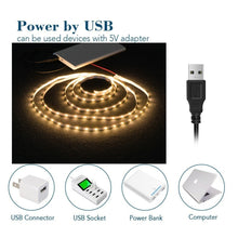 Load image into Gallery viewer, LED Strip Light USB 2835SMD DC5V Flexible LED Lamp Tape Ribbon RGB 0.5M 1M 2M 3M 4M 5M TV Desktop Screen BackLight Diode Tape
