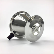 Load image into Gallery viewer, Stainless Steel Coffee Filter Holder Reusable Coffee Filters Dripper v60 Drip Coffee Baskets
