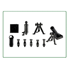 Load image into Gallery viewer, WW2 Military Weapon Building Blocks Pack  MOC Army Accessories lots Soldier Figures Gun City Police SWAT Team Dogs Toys For Boys
