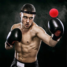 Load image into Gallery viewer, WorthWhile Kick Boxing Reflex Ball Head Band Fighting Speed Training Punch Ball Muay Tai MMA Exercise Equipment Accessories
