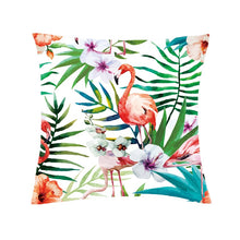 Load image into Gallery viewer, Tropical Plants Cushion Cover Polyester Green Leaves Decorative Pillowcase Tropical Plant Throw Pillow Case Cushion Cover
