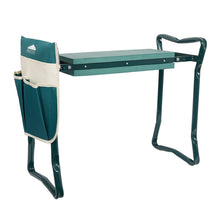 Load image into Gallery viewer, Garden Kneeler and Seat Folding Stainless Steel Garden Stool with Tool Bag EVA Kneeling Pad Gardening Gifts Supply
