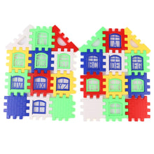 Load image into Gallery viewer, 24pcs Building Blocks Kid House Building Blocks Construction Developmental Toy Set 3D Bricks Toy Construction Bricks GYH

