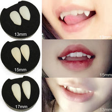 Load image into Gallery viewer, 1 Pair Halloween Vampire Fangs Cosplay Fangs Horrific Vampire Teeth For Knight Cosplay Ghost Devil Fake Fangs Props
