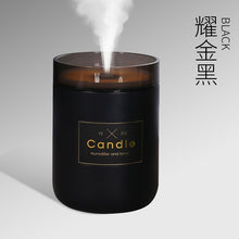 Load image into Gallery viewer, 280ML Ultrasonic Air Humidifier Candle Romantic Soft Light USB Essential Oil Diffuser Car Purifier Aroma Anion Mist Maker 2019
