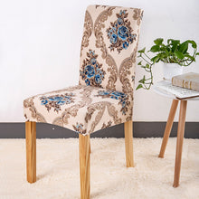 Load image into Gallery viewer, Floral Print Chair Cover Home Dining Elastic Chair Covers Multifunctional Spandex Elastic Cloth Universal Stretch 1 Piece
