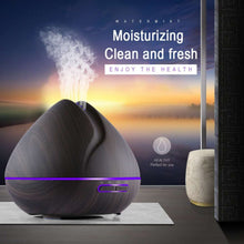 Load image into Gallery viewer, 500ml Remote Control Air Aroma Ultrasonic Humidifier With Color LED Lights Electric Aromatherapy Essential Oil Diffuser for home
