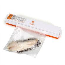 Load image into Gallery viewer, WOMSI  Household Food Vacuum Sealer Packaging Machine Film Sealer Vacuum Packer Including 15Pcs Bags free

