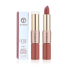 Load image into Gallery viewer, O.TWO.O 12 Colors Lips Makeup Lipstick  Lip Gloss Long Lasting Moisture Cosmetic Lipstick Red Lip Matte Lipstick Waterproof
