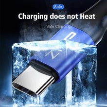 Load image into Gallery viewer, ZNP USB Type C Cable For Samsung S10 Huawei P30 Pro Fast Charge Type-C Mobile Phone Charging Wire USB C Cable for Samsung S9 S8
