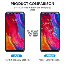 Load image into Gallery viewer, Tempered Glass For Xiaomi Redmi Note 7 5 8 9 Pro 8T 8A mi 9 10 lite Poco X3 F2 Screen Protector on Redmi note 9s 7 8 9 Pro glass
