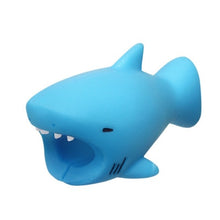 Load image into Gallery viewer, 1 pcs Animal Cable bites Protector for Iphone protege cable buddies cartoon Cable bites kabel diertjes Phone holder Accessory
