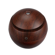 Load image into Gallery viewer, 130ML USB Aroma Diffuser  Ultrasonic Cool Mist Humidifier Air Purifier 7 Color Change LED Night light for Office Home

