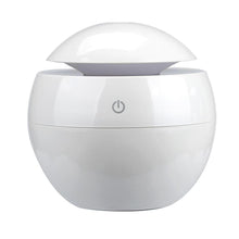 Load image into Gallery viewer, 130ML USB Aroma Diffuser  Ultrasonic Cool Mist Humidifier Air Purifier 7 Color Change LED Night light for Office Home
