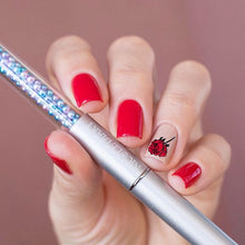 Load image into Gallery viewer, NICOLE DIARY UV Gel Brush Liner Painting Pen Acrylic Drawing Brush for Nails Gradient Rhinestone Handle  Nail Art Tool
