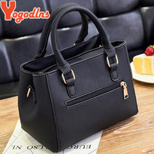 Load image into Gallery viewer, Yogodlns women beading pendant handbag ladies embossed shoulder bag ladies Messenger bag hairball bags high quality bag

