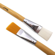 Load image into Gallery viewer, Multi-Function Soft Hair Wooden Handle Mask Brushes Foundation Brush Face Mud Mixing Brush Cosmetic Make up Brushes Tools

