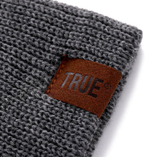 Load image into Gallery viewer, 1 Pcs Hat PU Letter True Casual Beanies for Men Women Warm Knitted Winter Hat Fashion Solid Hip-hop Beanie Hat Unisex Cap
