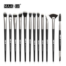 Load image into Gallery viewer, Makeup brushes set professional 12/14 pcs/lot Makeup Brushes Set Eye Shadow Blending Eyeliner Eyelash Eyebrow Brush For Makeup
