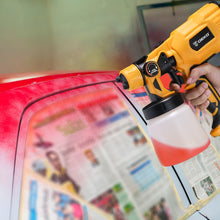 Load image into Gallery viewer, DEKO Spray Gun, 550W 220V High Power Home Electric Paint Sprayer, 3 Nozzle Easy Spraying and Clean Perfect for Beginner
