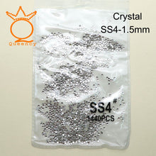 Load image into Gallery viewer, 1440pcs Glass 3D Rhinestones For Nail Art Design Gems Nail Decorations Crystal Strass AB Stones SS3-SS10

