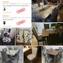 Load image into Gallery viewer, Floral Print Chair Cover Home Dining Elastic Chair Covers Multifunctional Spandex Elastic Cloth Universal Stretch 1 Piece
